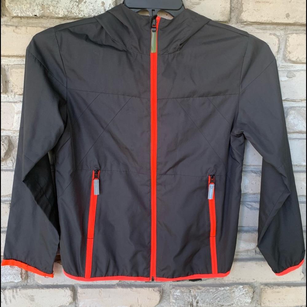 Champion kid full front zip jacket with hood